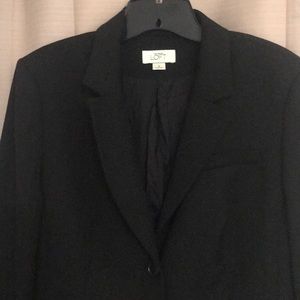 Loft suit jacket - black